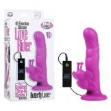 10-Function Silicone Love Rider Butterfly Lover - rosa - Vibrator - 1