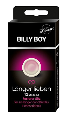 Billy Boy Länger Lieben Kondome mit Ring - Original 12er Packung - 1