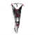 Damen Dessous Body, aus Spitze, Schwarz - 1
