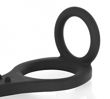 Deluxe Analplug Lumunu Heckschraube, Analvibrator mit integriertem Penisring und Hodenschlaufe - 3