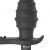 Deluxe Analplug Lumunu Heckschraube, Analvibrator mit integriertem Penisring und Hodenschlaufe - 4