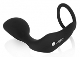 Deluxe Cockring Buttplug Analritter, Analplug mit integriertem Penisring - 1
