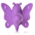 Deluxe double Silikon Vibrator Butterfly mit G Punkt Stimulation, kabellos - 3