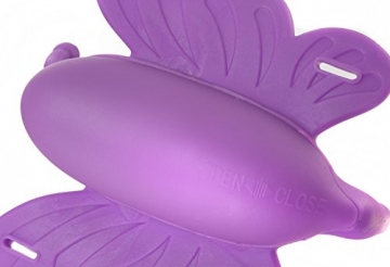 Deluxe double Silikon Vibrator Butterfly mit G Punkt Stimulation, kabellos - 7