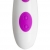 Deluxe G Punkt Silikon Vibrator für Sie, mit Klitoris- Aufliege Stimulation - 3