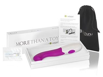 Deluxe G Punkt Silikon Vibrator für Sie, mit Klitoris- Aufliege Stimulation - 7