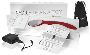 Deluxe G Punkt Silikon Vibrator S5 mit Klitorisstimulator, Akkutechnologie - 6