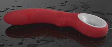 Deluxe G Punkt Silikon Vibrator S5 mit Klitorisstimulator, Akkutechnologie - 7