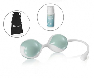 Deluxe Lumunu Beckenbodentrainingsset Vagi Fit (100ml Gel und Liebeskugeln), Beckenbodentrainer Bub Edition - 5