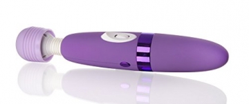 Deluxe Lumunu Magic Wand Massager mit Klitorisstimulator Aufsatz & power- Vibrator, Akkutechnik - 2
