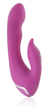 Deluxe Lumunu Silikon Vibrator Lustgespann, G Punkt und Klitorisstimulator - 1