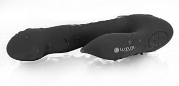 Deluxe Lumunu Silikon Vibrator Lustgespann, G Punkt und Klitorisstimulator - 5