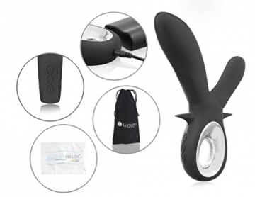 Deluxe Silikon Anal Männer Vibrator Mr. Bob, mit Perineum Stimulation, spezial Vibrator für Ihn mit Akkutechnik - 7