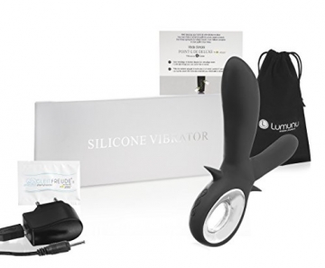 Deluxe Silikon Anal Männer Vibrator Mr. Bob, mit Perineum Stimulation, spezial Vibrator für Ihn mit Akkutechnik - 8