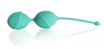 Deluxe Silikon Liebeskugeln large (Ø 40 mm), Beckenbodentraining - 1