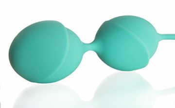 Deluxe Silikon Liebeskugeln large (Ø 40 mm), Beckenbodentraining - 2