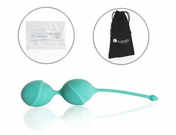 Deluxe Silikon Liebeskugeln large (Ø 40 mm), Beckenbodentraining - 3