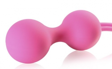 Deluxe Silikon Liebeskugeln (Ø30 mm) für Beckenboden- & Sextraining - 2