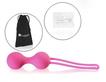 Deluxe Silikon Liebeskugeln (Ø30 mm) für Beckenboden- & Sextraining - 6