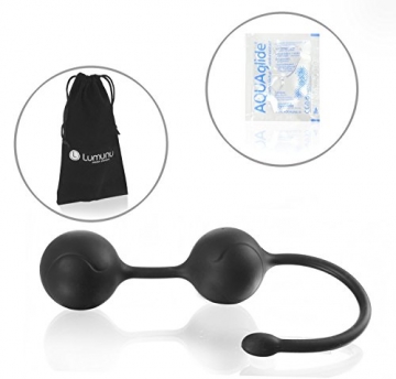 Deluxe Silikon Liebeskugeln (Ø31 mm), anal oder vaginal- training - 5