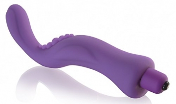 Deluxe Silikon Prostata Butt Plug & G Punkt Vibrator mit Vibration, anal & vaginal geeignet - 2