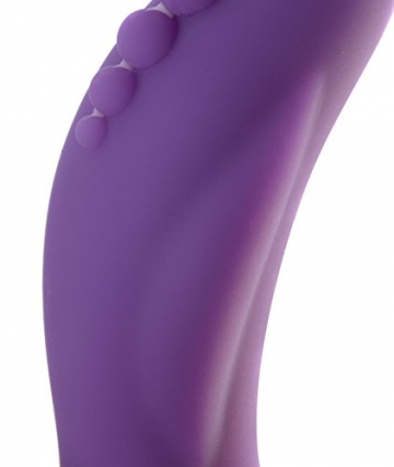 Deluxe Silikon Prostata Butt Plug & G Punkt Vibrator mit Vibration, anal & vaginal geeignet - 3