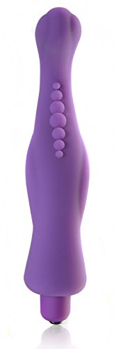 Deluxe Silikon Prostata Butt Plug & G Punkt Vibrator mit Vibration, anal & vaginal geeignet - 5