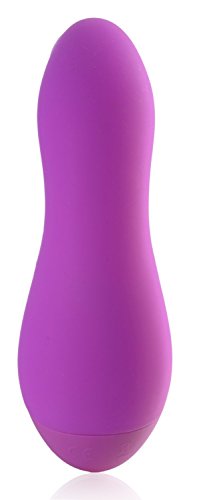 Deluxe Silikon Vibrator für Sie, kleiner Lümmel Aufliegevibrator mit 10 Programmen, Akkutechnik - 5