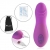 Deluxe Silikon Vibrator für Sie, kleiner Lümmel Aufliegevibrator mit 10 Programmen, Akkutechnik - 6