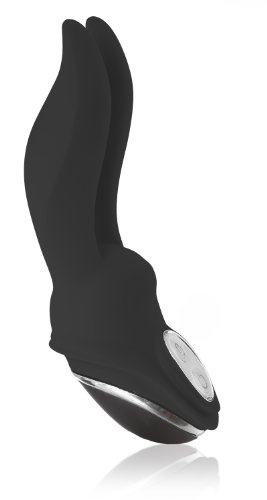 Deluxe Silikon Vibrator Horny Rabbit mit 7 Programmen- vaginal & anal - 1