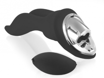 Deluxe Silikon Vibrator Horny Rabbit mit 7 Programmen- vaginal & anal - 7