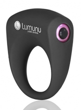 Deluxe Silikon Vibro Penisring Lumunu Kronjuwel, Cockring vibrierend mit Klitorisstimulator, wasserdicht - 1