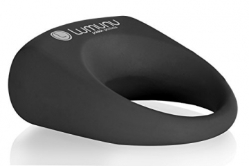 Deluxe Silikon Vibro Penisring Lumunu Kronjuwel, Cockring vibrierend mit Klitorisstimulator, wasserdicht - 3