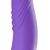 Deluxe Vibrator silky soft, G Punkt Vibrator aus Silikon - 1