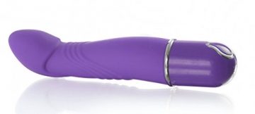 Deluxe Vibrator silky soft, G Punkt Vibrator aus Silikon - 5