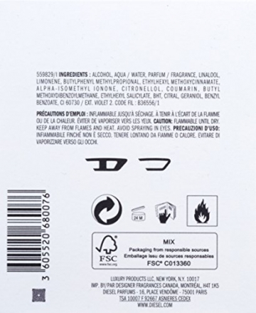 Diesel Only the Brave homme/men, Eau de Toilette, Vaporisateur/Spray, 75 ml - 2