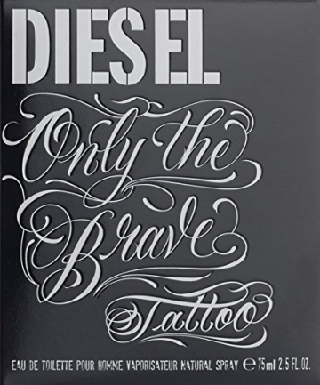 Diesel Only the Brave Men Tattoo homme / men, Eau de Toilette Vaporisateur / Spray 75 ml, 1er Pack (1 x 1 Stück) - 3