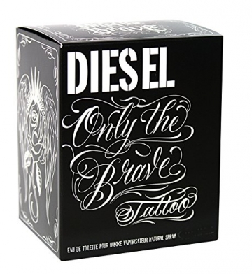Diesel Only the Brave Men Tattoo homme / men, Eau de Toilette Vaporisateur / Spray 75 ml, 1er Pack (1 x 1 Stück) - 5