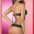Dulcis Damen Sexy Dessous Reizwäsche Spitze Rock Pfostentanzen (schwarz) - 2