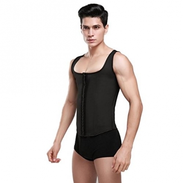 FeelinGirl Herren Fitnessgürtel Slimmer Belt-fits Boby Shaper Waist Cincher Unterwäsche 6XL - 3