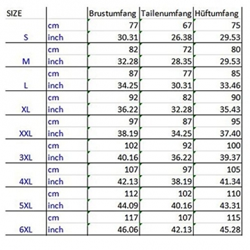 FeelinGirl Herren Fitnessgürtel Slimmer Belt-fits Boby Shaper Waist Cincher Unterwäsche 6XL - 7