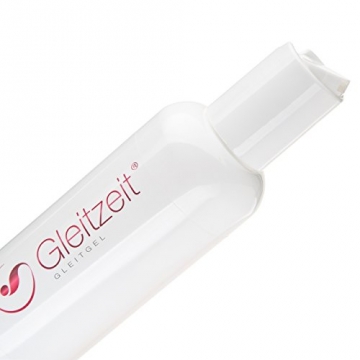 Gleitzeit Gleitgel Wasserbasis PREMIUM (250ml) XXL Langzeit-Spaß Gleitmittel sensitiv - 4