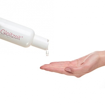 Gleitzeit Gleitgel Wasserbasis PREMIUM (250ml) XXL Langzeit-Spaß Gleitmittel sensitiv - 5
