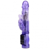 Greenpinecone Wasserdichte Vibratoren G-Punkt und Klitoris Stimulation Silikon-Dildos Massage Clitoral Stimulator in Lila - 1