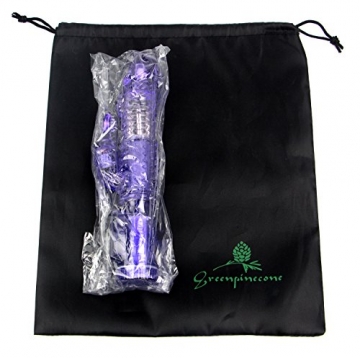 Greenpinecone Wasserdichte Vibratoren G-Punkt und Klitoris Stimulation Silikon-Dildos Massage Clitoral Stimulator in Lila - 6