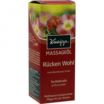 Kneipp Massageöl Rückenwohl, 100ml - 1
