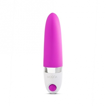 MOQQA Mini Vibrator "SPLASH", 6 Vibrationsstufen, Silikon, Länge: 14,5 cm, Durchmesser: 3,5 cm, Versandkostenfrei - 1