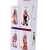 Obsessive verführerisches 3-teiliges Dessous-Set aus edlem Bügel-BH, Strumpfgürtel und String mit zarter Burgunder-Spitze, schwarz/burgunderrot, Gr. S/M - 4