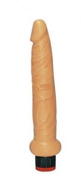 Orion 550639 Real Deal Anal,  Naturlook-Vibrator aus softem Gleitmaterial. 19,5 cm lang, Ø 2,5 cm - 1