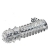 Outop 1 pcs Kristall Thorn Kondom Penis Sleeves Multi Point Stimulating Stimulation Stimulator Ring Enhancer Extender Penis Vergrößern Dildo männliche Masturbation - 4